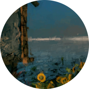 Sunflower Cottage Storm Horizon